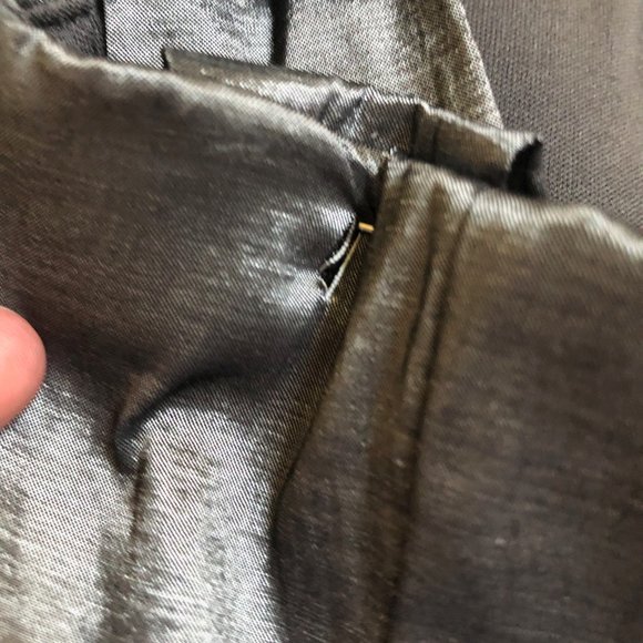 One shoulder silver and sequin dress - Picture 9 of 14